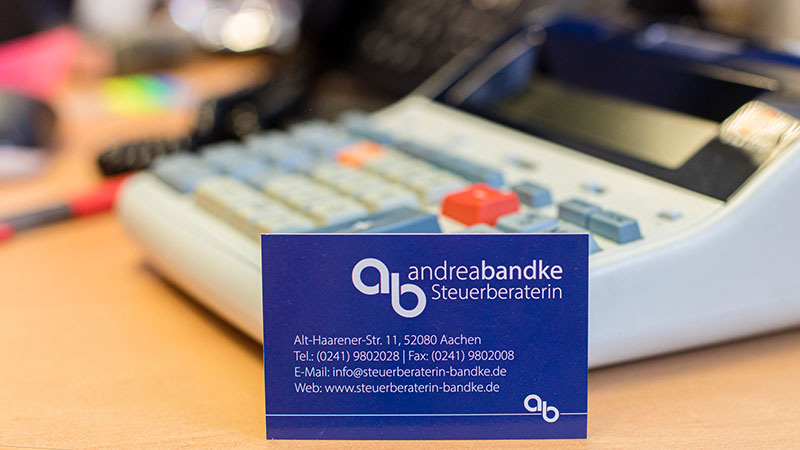 Steuerberaterin Andrea Bandke - professionelle Steuerberatung in Aachen und Umgebung